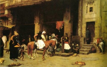 カイロの街並み ギリシャ・アラビアン・オリエンタリズム ジャン・レオン・ジェローム Oil Paintings